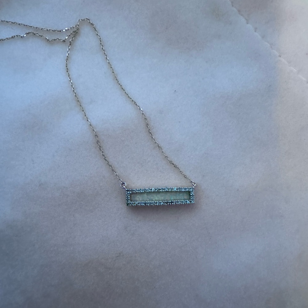 Adina Reyter Elegant Gold and Opal Necklace - Picture 6 of 9